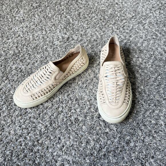 Tory Burch Shoes - Tory Burch Huarache 2 Slip-On Sneakers Size 8 M Light Pink Leather Shoe Comfort